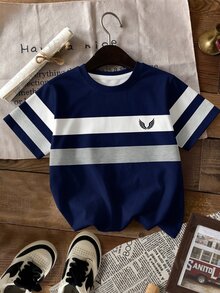 3PCS Tween Boys T-Shirts - Multicolor - View 8