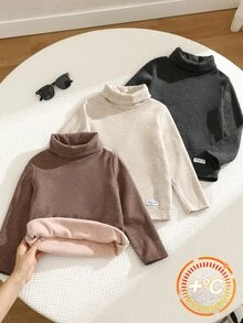 SHEIN 3件裝小男孩T恤，男孩童裝，開學首日穿搭，兒童婚禮賓客裝，Glamorique Kids - 彩色 - 查看 1