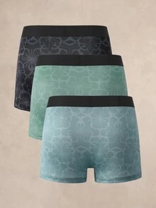 EverLounge Men's Printed Boxer Briefs (3 Pieces Set) - Multicolor - View 2