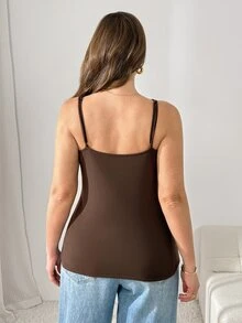 Shapeblank ملابس داخلية نسائية كاجوال مطاطية مقاس كبير - دافئة ومريحة ومتعددة الاستخدامات أساسية للخريف/الشتاء (3 قطع، متعددة الألوان)، ملابس أساسية، أسلوب بسيط - متعدد الألوان - مشاهدة 7
