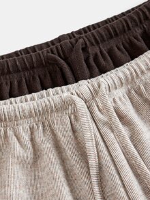 SHEIN 2PCS Young Girls Pants - Multicolor - View 6