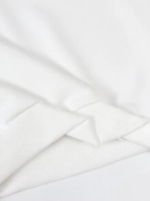 SHEIN 青少年女孩圖案印花長袖上衣與裙子套裝 - 彩色 - 查看 3