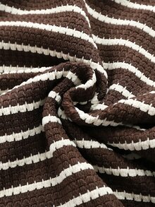 Olithes Women's Striped Halter Neck 2 In 1 Patchwork Casual Daily Wear Top - Coffee Brown - View 6
