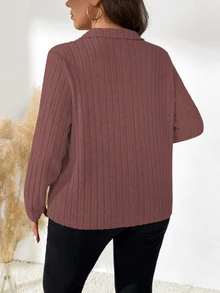EMERY ROSE Áo thun Plus size - Bụi hồng - Xem 2