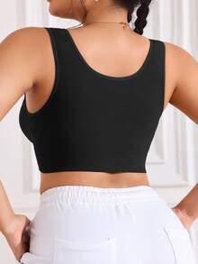 SHEIN Seamless Textured Plus Size Women's Wire-Free Bra Blind Box Style - Multicolor - View 9
