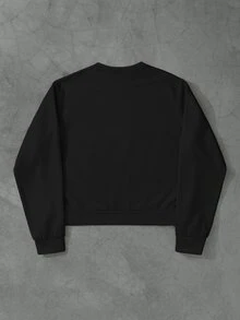 Manfinity EMRG Men's Classic Street Angel Pullover Sweatshirt - Multicolor - View 2