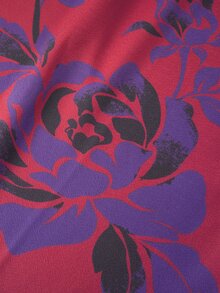 EastFlair Falda de Sirena con Estampado Floral Vintage Talla Grande - Multicolor - Ver 6