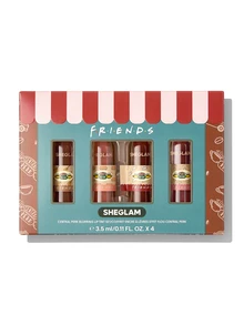FRIENDS™  | SHEGLAM Central Perk 柔霧唇釉套裝 品牌美妝化妝品 適合女士與女孩 - 彩色 - 查看 9