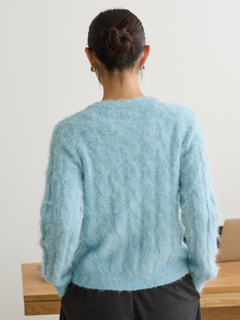 Women's Solid Color Casual Versatile Daily Wear Cardigan