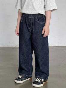 DAZY Young Boys Jeans - Navy Blue - View 5