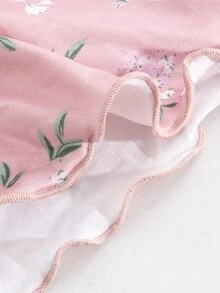 Moonlight&Mama Ins Floral Romantic Maternity Pajamas - Multicolor - View 6