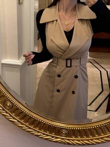 DAZY Women Long Dresses - Khaki - View 5