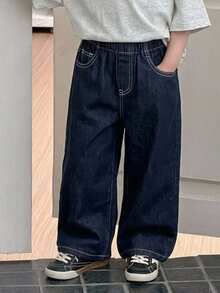 DAZY Young Boys Jeans - Navy Blue - View 9