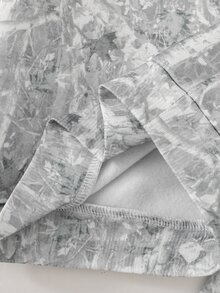 SHEIN 女嬰針織花卉連帽休閒寬鬆衛衣與長褲 2 件套 - 彩色 - 查看 7