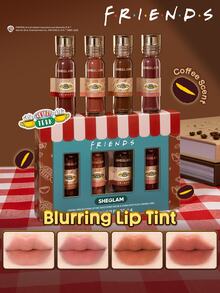 FRIENDS™  | SHEGLAM Central Perk 柔霧唇釉套裝 品牌美妝化妝品 適合女士與女孩 - 彩色 - 查看 1