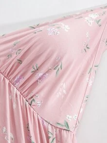 Moonlight&Mama Ins Floral Romantic Maternity Pajamas - Multicolor - View 7
