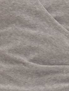 MUSEYN Grey Soft V Neck Wrap Detail Fitted Top Versatile Everyday Casual Chic New Season Fall - Grey - View 6