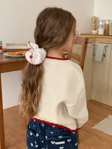 Dazy Kids Young Girls Sweaters - Apricot - View 2