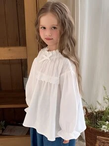 Dazy Kids Young Girls Blouses - White - View 6