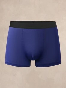 SHEIN 5件組男士純色時尚內褲，適合夏季多件裝內褲 - 彩色 - 查看 6