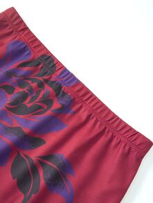 EastFlair Falda de Sirena con Estampado Floral Vintage Talla Grande - Multicolor - Ver 7