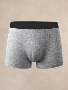 SHEIN 5件組男士純色時尚內褲，適合夏季多件裝內褲 - 彩色 - 查看 5