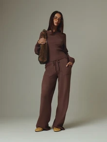 MUSERA سويترات نسائية - بني - مشاهدة 2