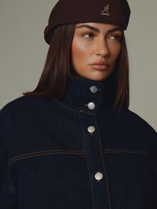 MUSERA جاكيتات & معاطف دينيم نسائية - أزرق بحري - مشاهدة 4