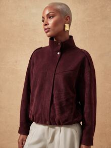 SHEIN Lunessa Women's Autumn/Winter Fashion Versatile Suede Design Jacket Coat - Brown - View 3