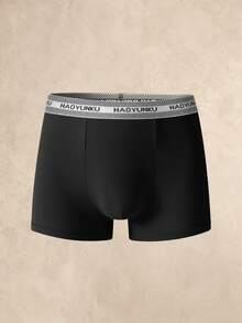 Manfinity Underwear&Sleepwear Basics Men's Jacquard Waistband Boxer Briefs 5-Pack - Multicolor - View 3