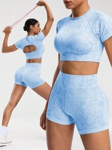 Velisys Velisys Seamless Women's 2-Piece Sports Set - Multicolor - View 2