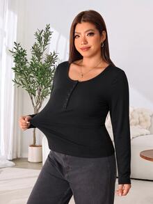 Solflare 3PCS Plus Size T-Shirts - Multicolor - View 9