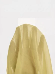 ROMWE Y2K 性感辣妹風現代純色百搭串珠掛脖式女款披肩斗篷 透視罩衫 海灘度假防曬衣 - 黃色 - 查看 5