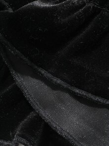 FRIFUL Atasan Camisole Kasual Wanita Warna Polos untuk Sehari-hari - Hitam - View 9