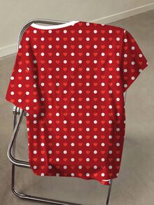 Betty Boop x SHEIN Plus Size Women's Cartoon Print Casual Short Sleeve T-Shirt For Daily Wear - White - View 2