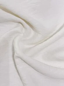 LUMIGAL Mono con botones y patchwork de malla - Blanco - Ver 4
