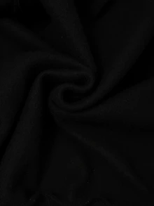 SHEIN 2件組青少年女孩灰色花卉連帽拉鍊開襟衫，寬落肩、羅紋腰部，時尚休閒獨特設計運動衫，搭配舒適寬鬆寬腿長褲，休閒運動學院風套裝，適合戶外、室內、運動、派對、學校及任何場合，春/秋/冬 - 黑色 - 查看 6