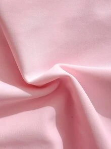 Swim Mod Women's Spring/Summer New Pink Strapless Backless Bow Slimming One-Piece Swimsuit - Pink - View 7