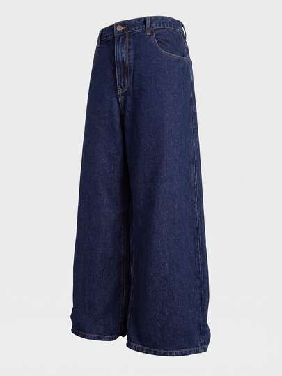 Athstrex Casual gewassen jeans met wijde pijpen voor heren in grote maten, grunge, vakantie, Vaderdagcadeaus