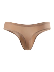 Manfinity Underwear&Sleepwear Basics قطعة واحدة من سروال داخلي رجالي مريح باللون البني - قهوة بني - مشاهدة 2