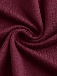 SHEIN EZwear 女款素色小立領長袖百搭休閒T恤（3件組） - 彩色 - 查看 8