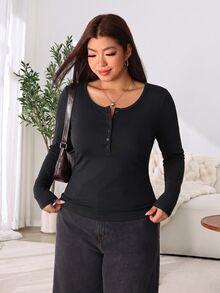 Solflare 3PCS Plus Size T-Shirts - Multicolor - View 8