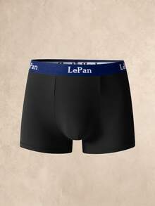 Manfinity Underwear&Sleepwear Basics Men's Letter Waistband Casual Boxer Briefs 3-Pack - Multicolor - View 5