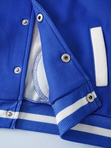 SHEIN | PAW Patrol جاكيت كاجوال يومي بأكمام طويلة مطبوع عليه حروف كرتونية للأولاد الصغار - متعدد الألوان - مشاهدة 11