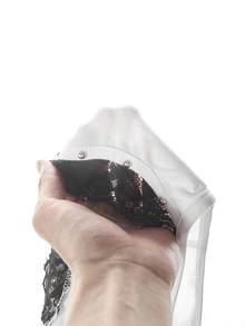 ROMWE 女款復古辣妹 Y2K 風格 2 合 1 蕾絲拼接背心上衣 - 白色 - 查看 5