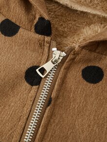 Rusticease Plus Size Colorblock Pocket Zip Fleece Hooded Extra Long Sleeve Jacket Casual Outerwear Fall Winter 2026 - Multicolor - View 5