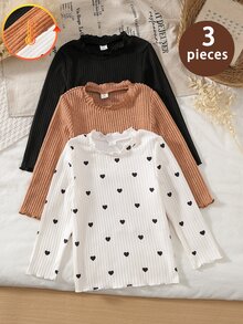 3 Buah Kaos Dalam Anak Perempuan - MultiWarna - View 5