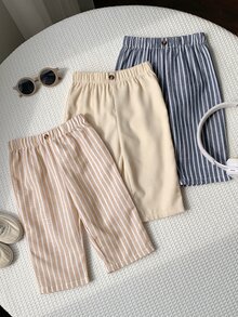 SHEIN 3件組男嬰下身褲 - 彩色 - 查看 5