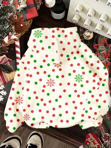 Tween Girl Cartoon Reindeer Kids Print Hooded Autumn Winter Sweatshirt Christmas Sweet & Cool - Multicolor - View 3