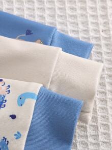 6PCS Baby Boys Pajamas - Multicolor - View 7